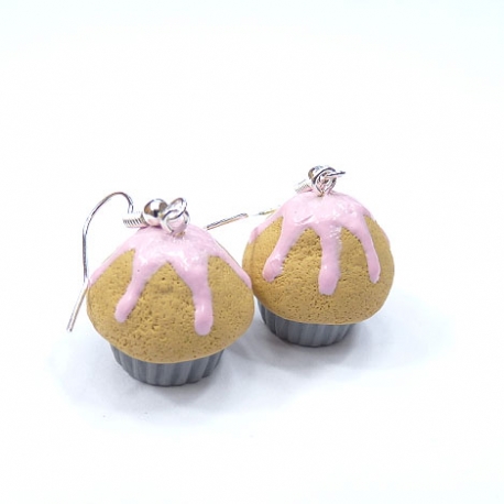 Kolczyki muffinki