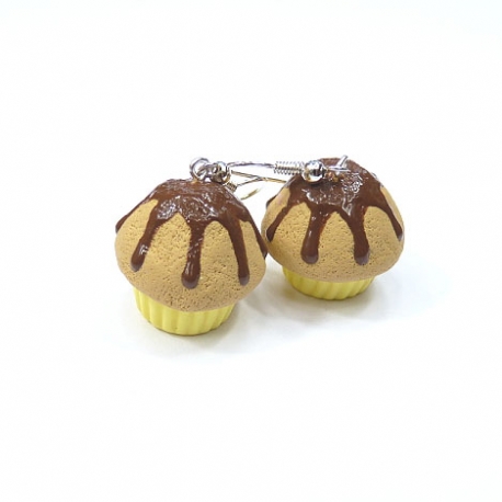 Kolczyki muffinki