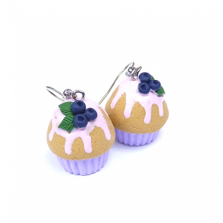 Kolczyki muffinki