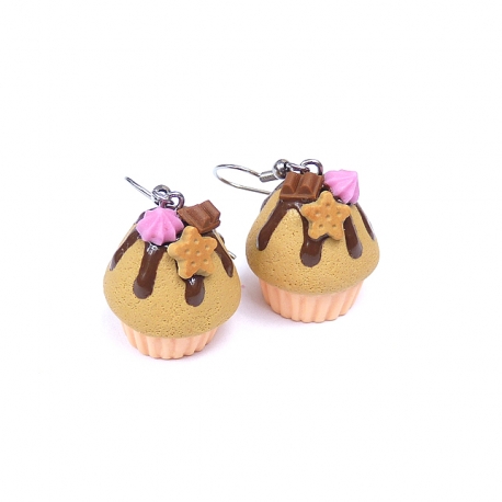 Kolczyki muffinki