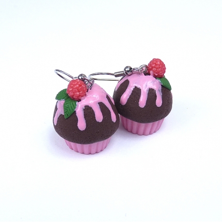 Kolczyki muffinki