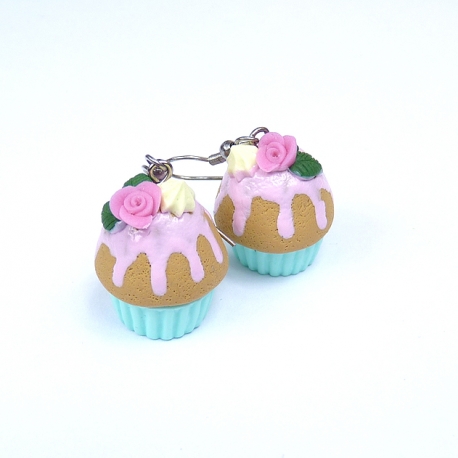 Kolczyki muffinki
