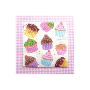 Serwetki papierowe babeczki 3