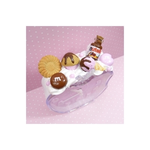 Budzik z muffinką i lodem