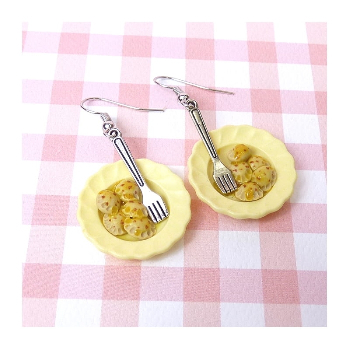 Kolczyki pierogi ruskie 4