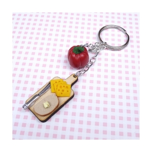 Brelok z zestawem śniadaniowym