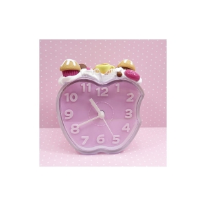 Budzik z herbatą i muffinkami