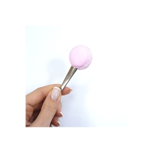 Łyżeczka z makaronikiem różowym