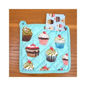 Łapka kuchenna niebieska