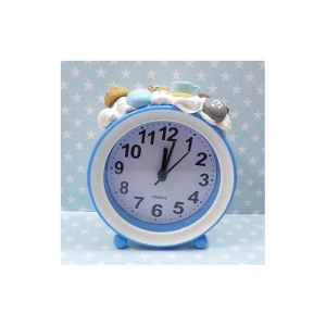 Budzik z herbatą i muffinką