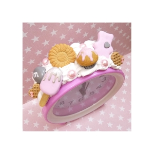 Budzik z lodem i misiem